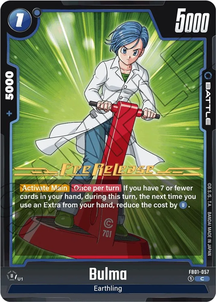 Bulma (Pre-Release)