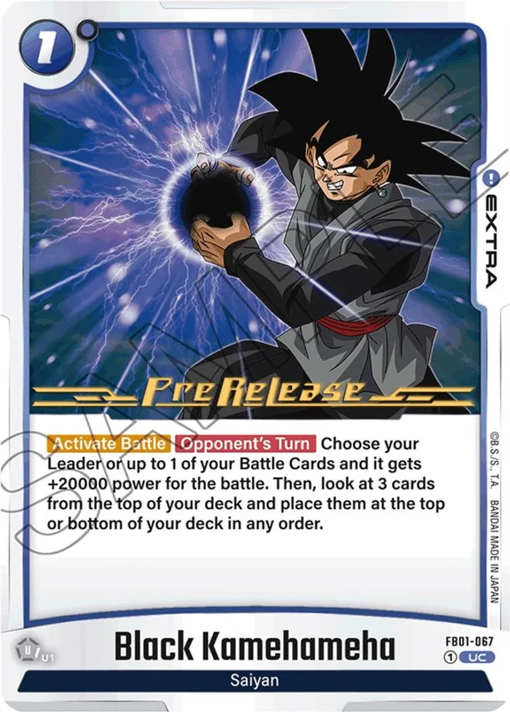 Black Kamehameha (Pre-Release)