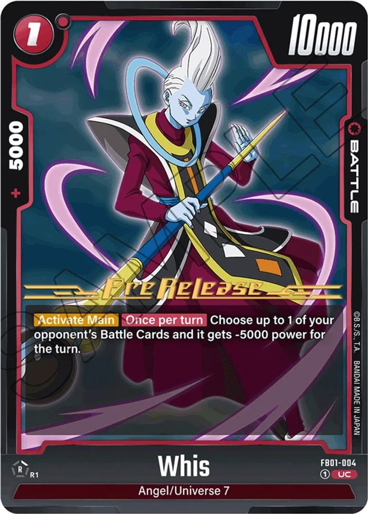 Whis (Pre-Release)