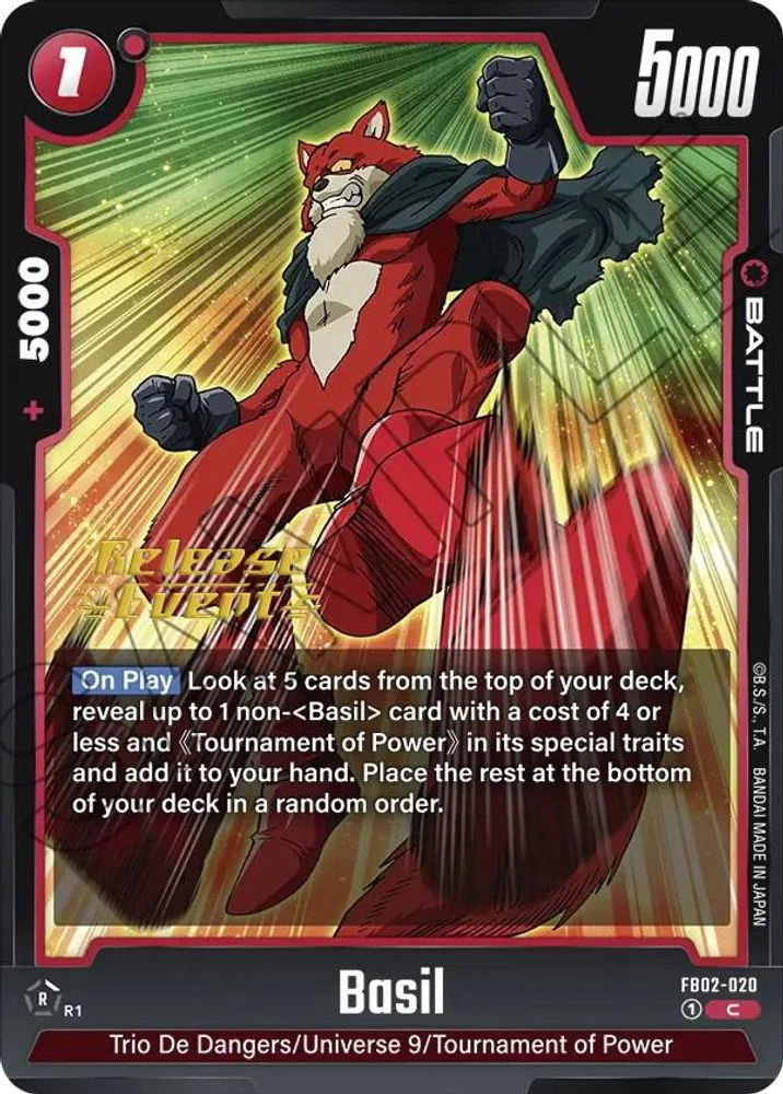 Basil (Release Event)