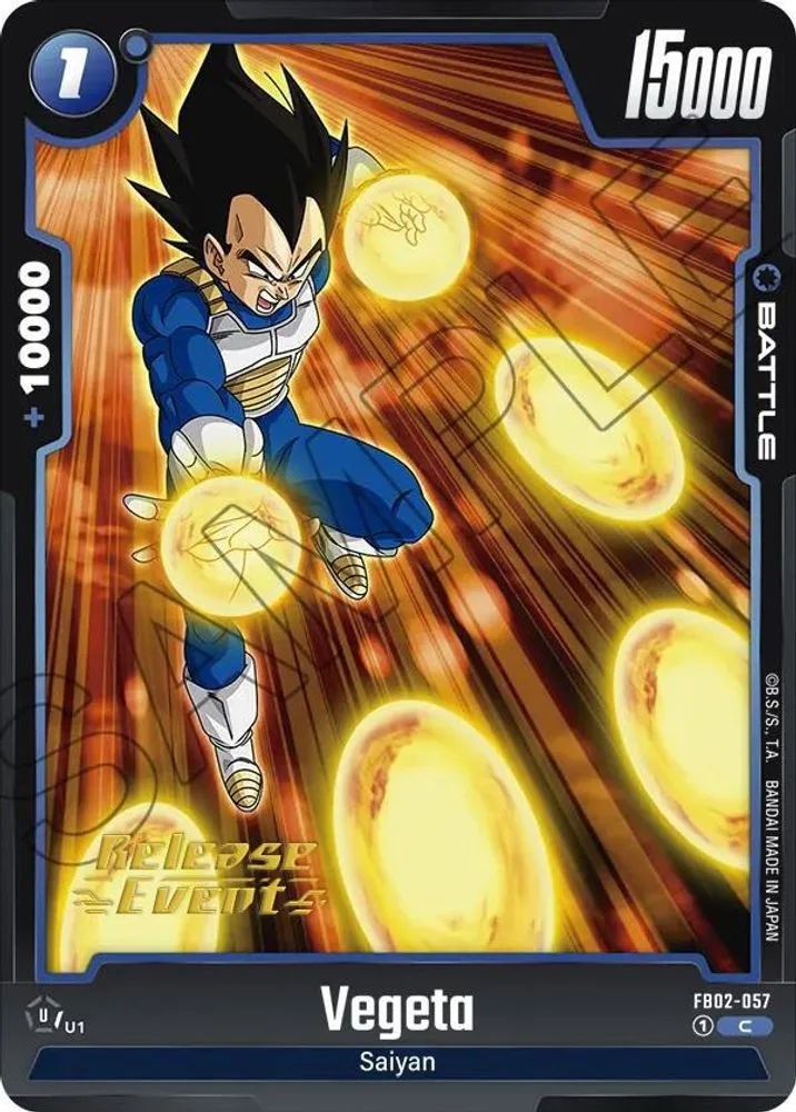 Vegeta (Release Event)