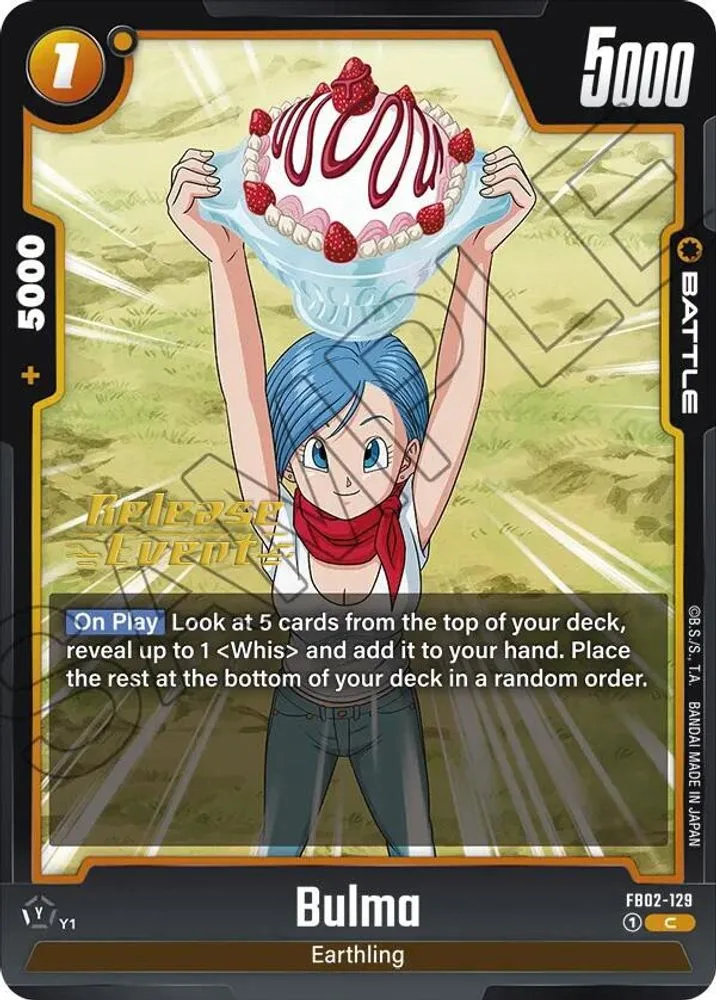 Bulma (Release Event)