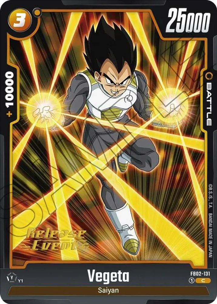 Vegeta (Release Event)