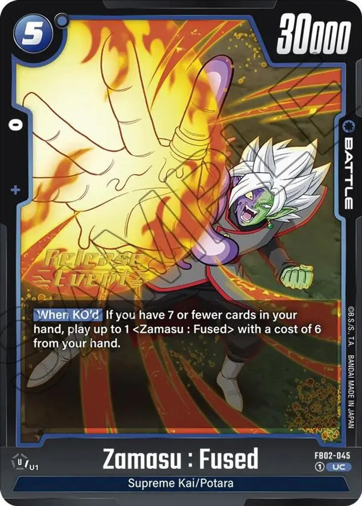Zamasu : Fused (Release Event)