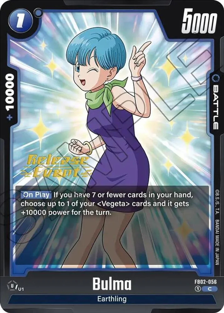 Bulma (Release Event)