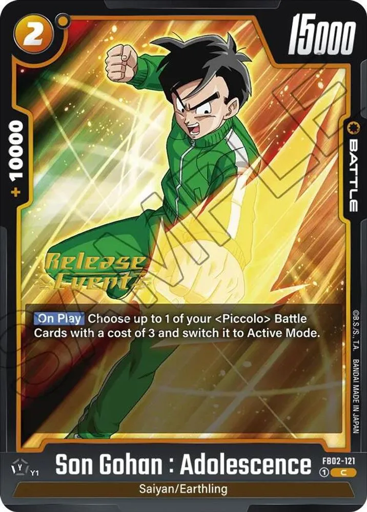 Son Gohan : Adolescence (Release Event)