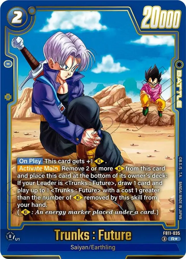 Trunks : Future (Alternate Art)