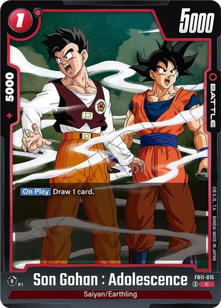Son Gohan : Adolescence