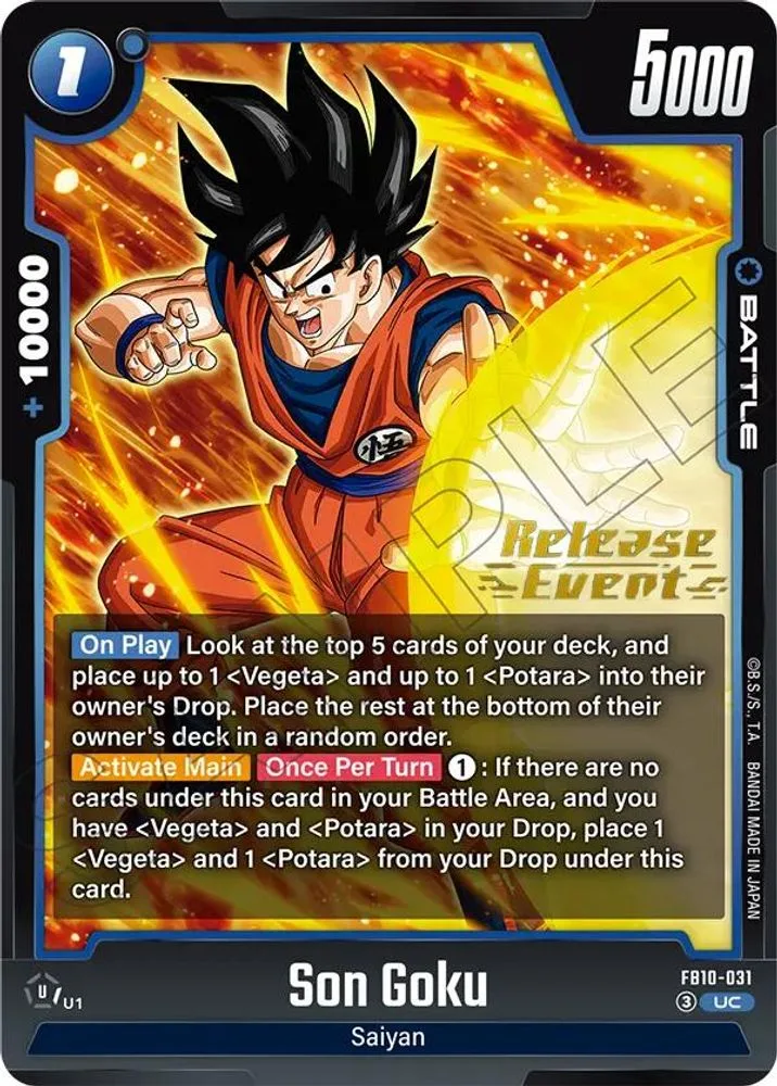 Son Goku (Release Event)
