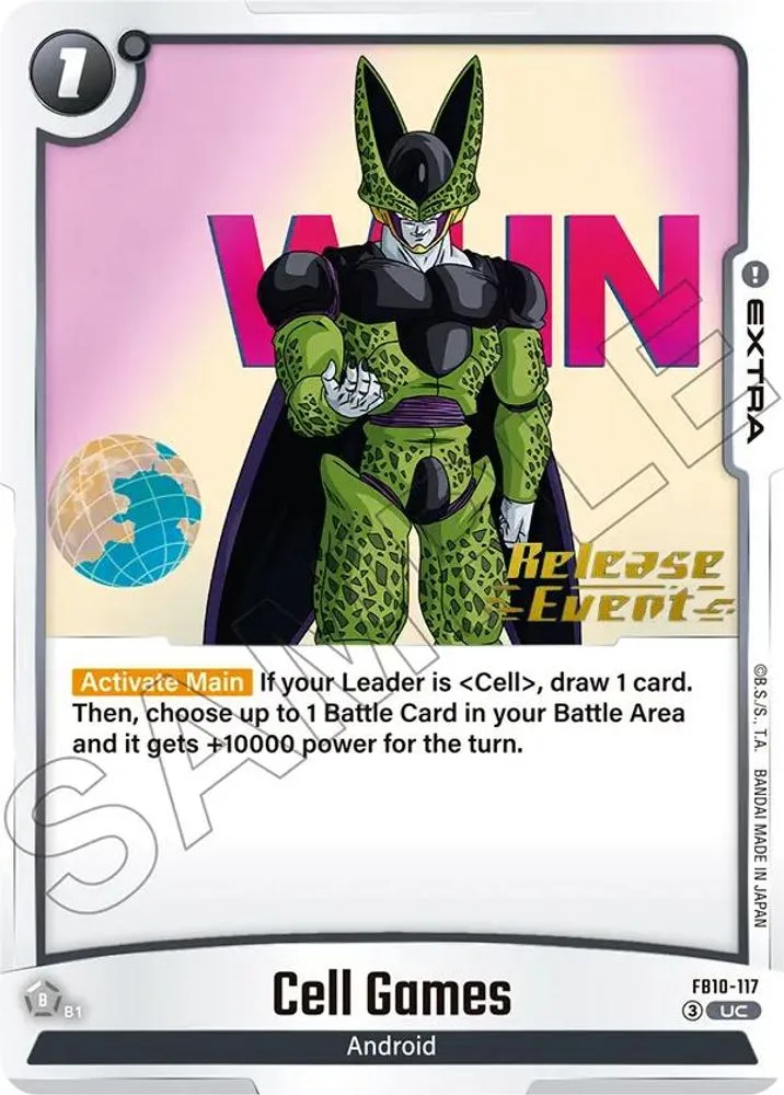 Cell Games (Release Event)