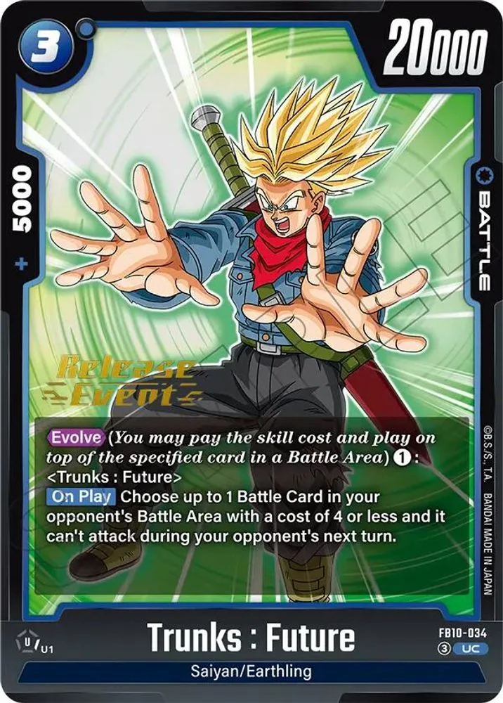 Trunks : Future (Release Event)