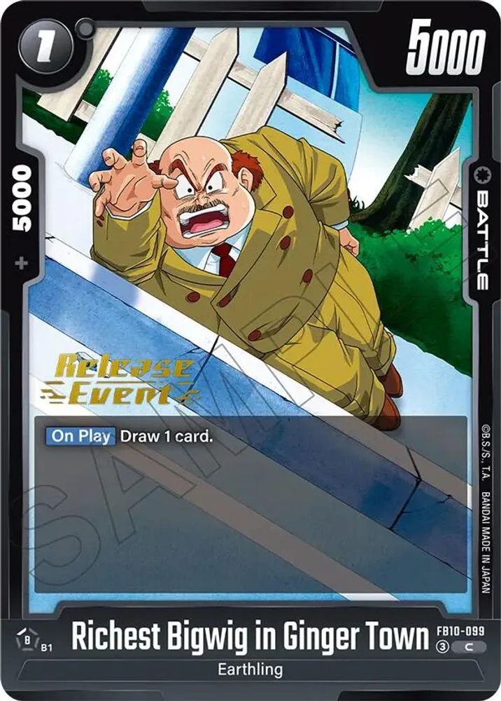 Richest Bigwig in Ginger Town (Release Event)