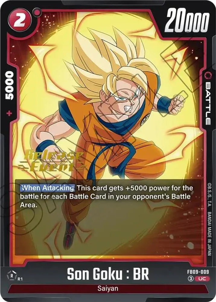 Son Goku : BR (Release Event)