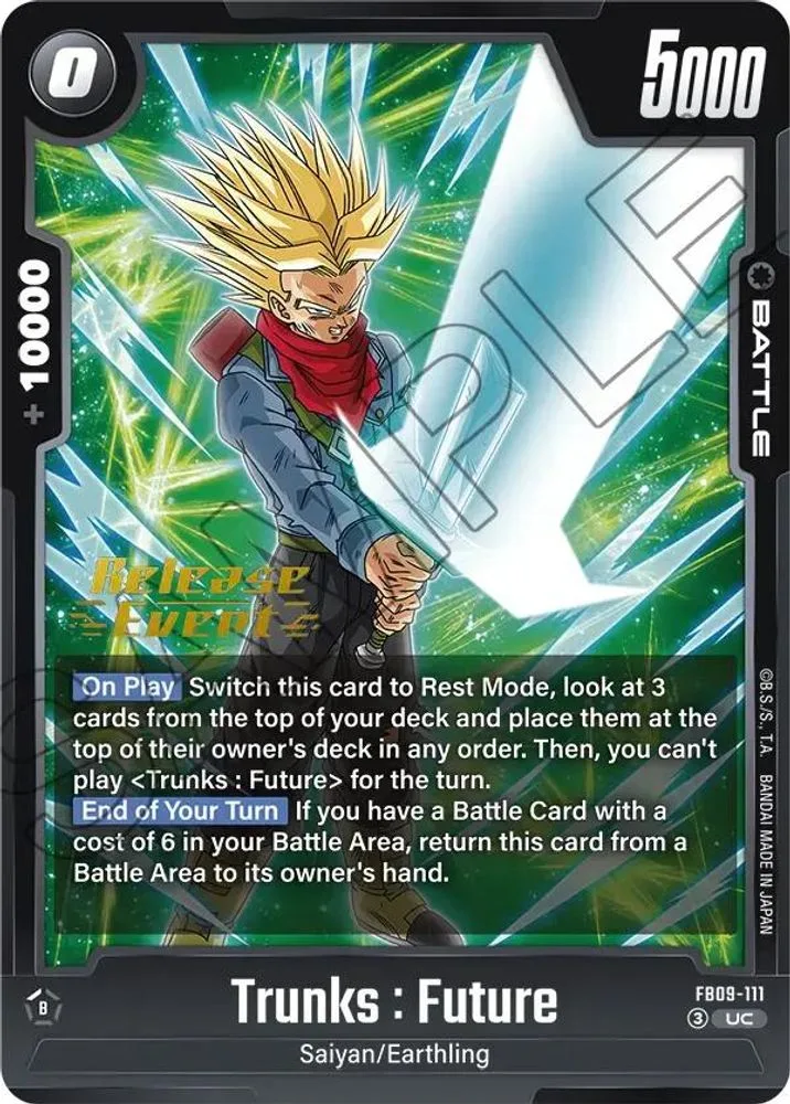 Trunks : Future (Release Event)