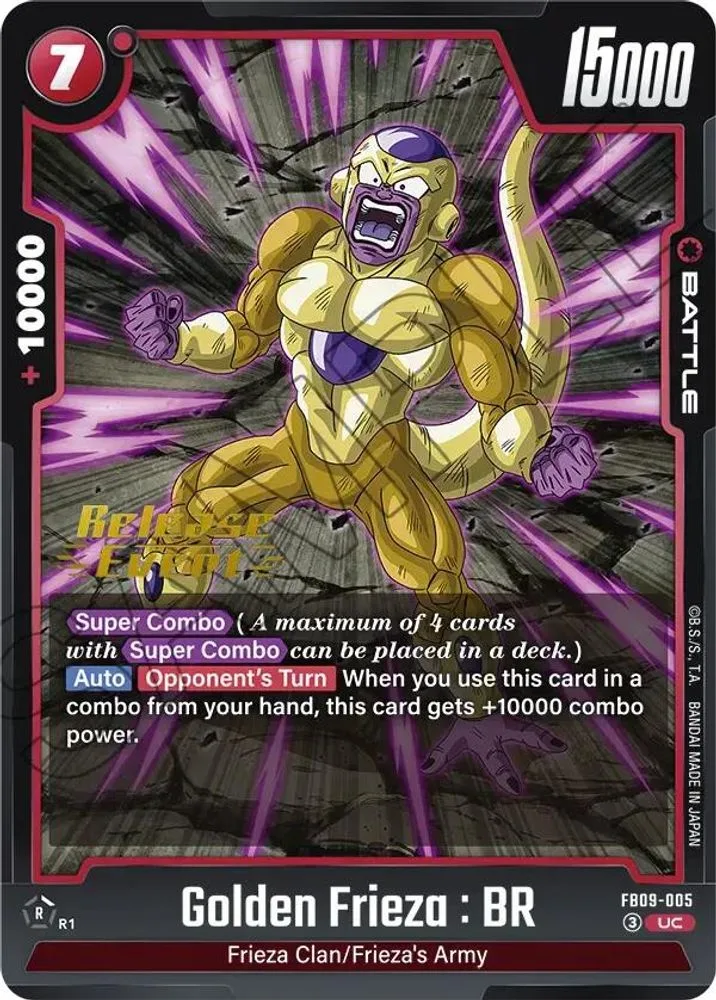 Golden Frieza : BR (Release Event)