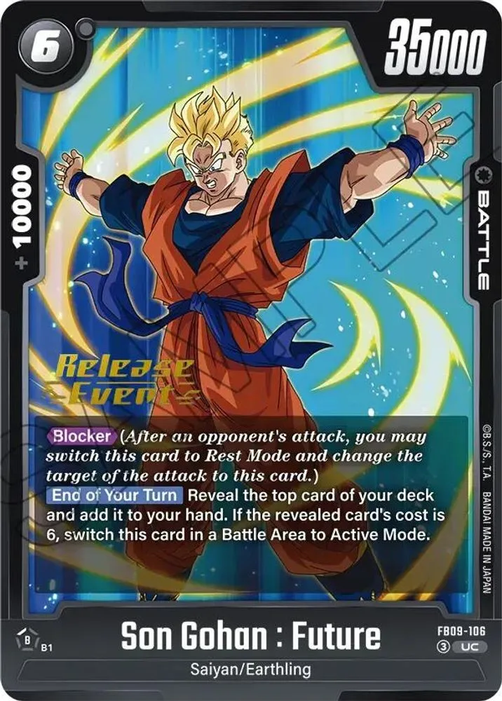 Son Gohan : Future (Release Event)