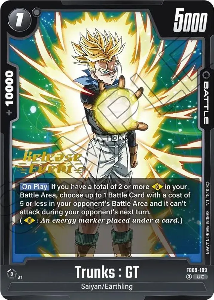 Trunks : GT (Release Event)
