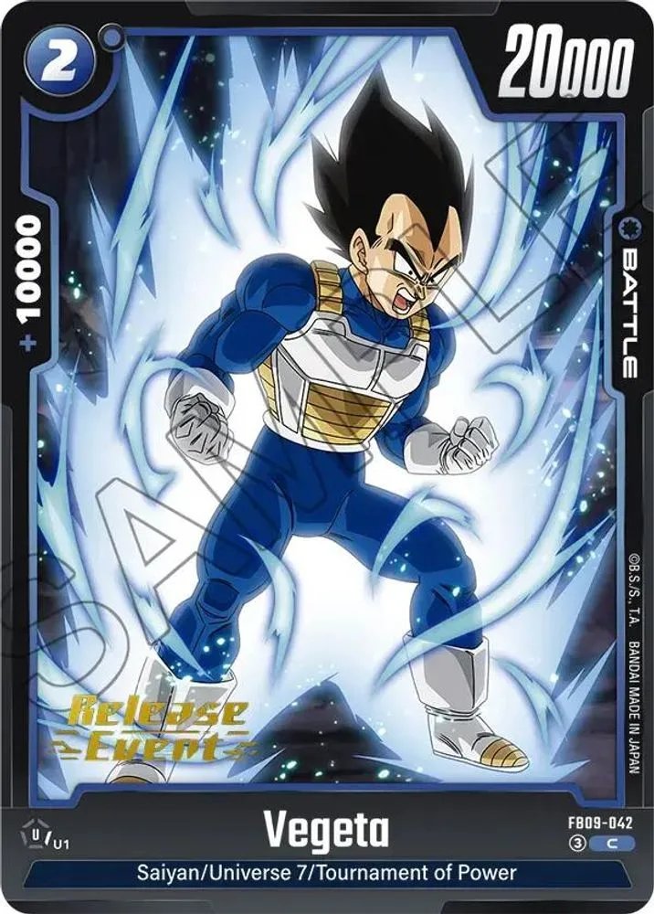 Vegeta (Release Event)