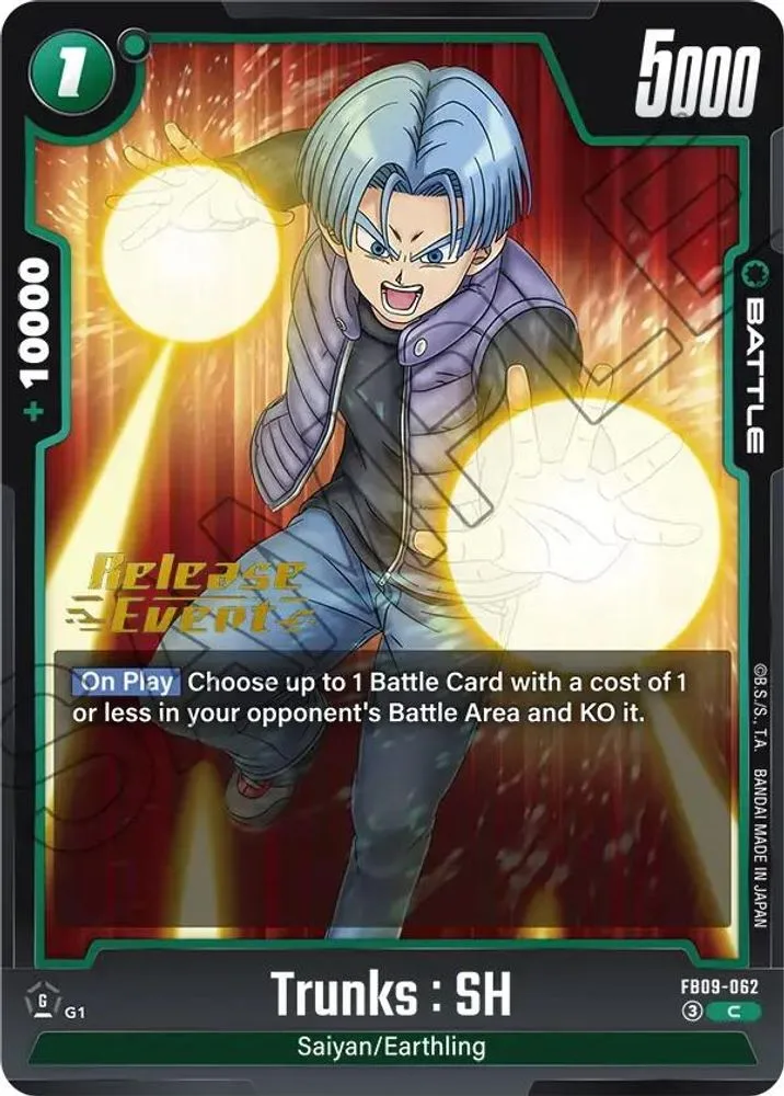 Trunks : SH (Release Event)