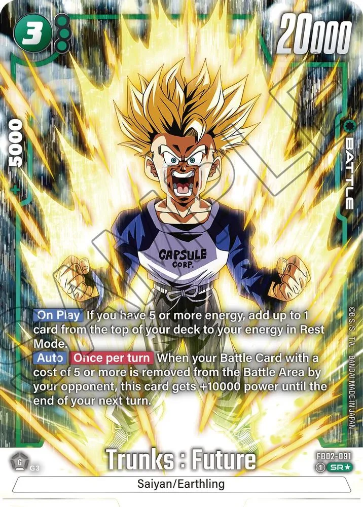 Trunks : Future (Alternate Art)