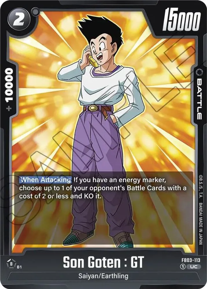 Son Goten : GT