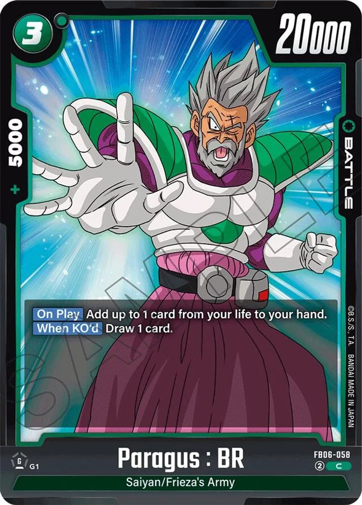 Paragus : BR
