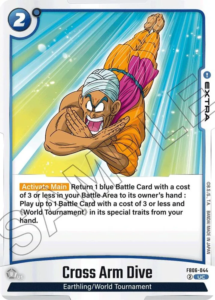 Cross Arm Dive