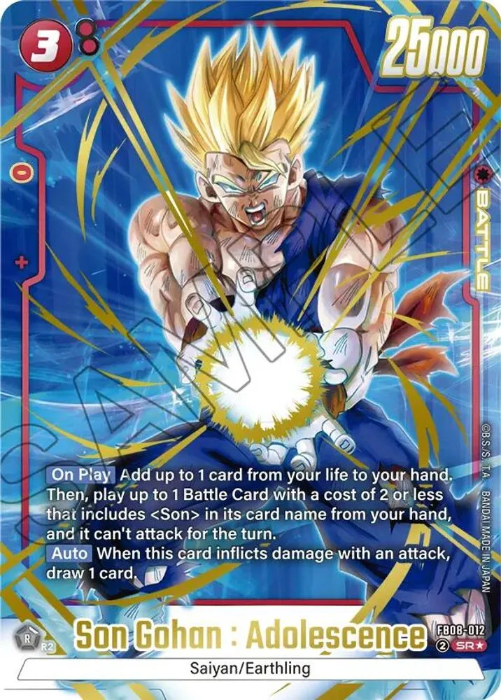 Son Gohan : Adolescence (Alternate Art)