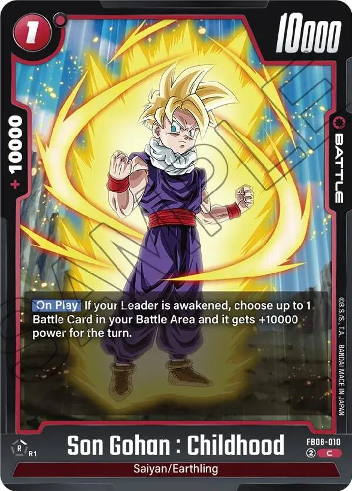 Son Gohan : Childhood