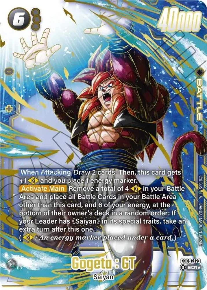 Gogeta : GT (Alternate Art)