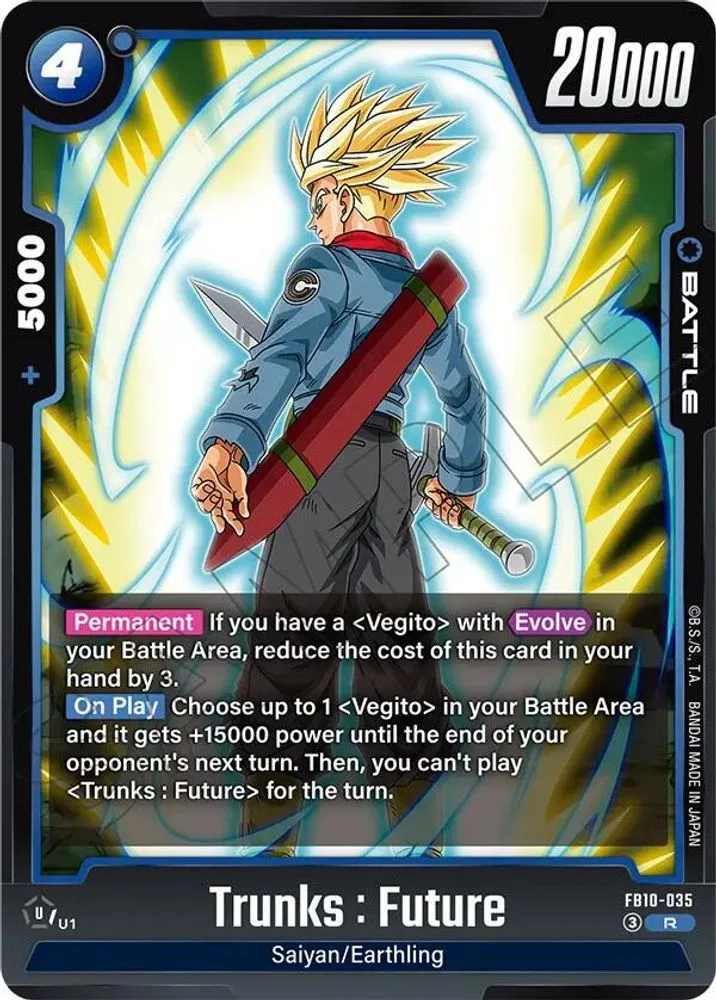 Trunks : Future