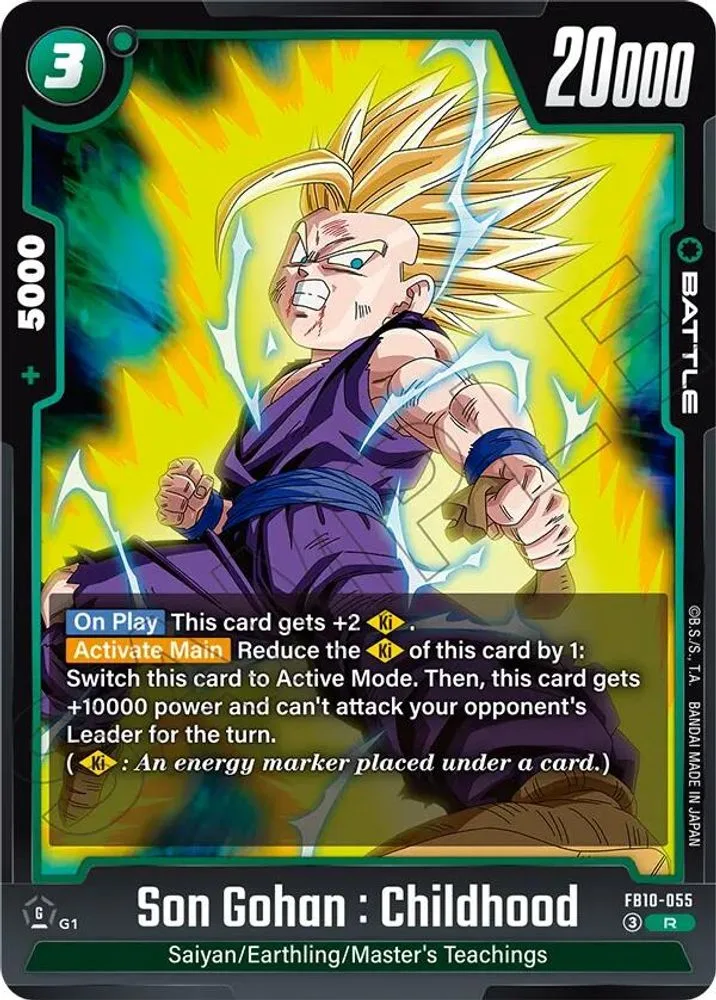 Son Gohan : Childhood