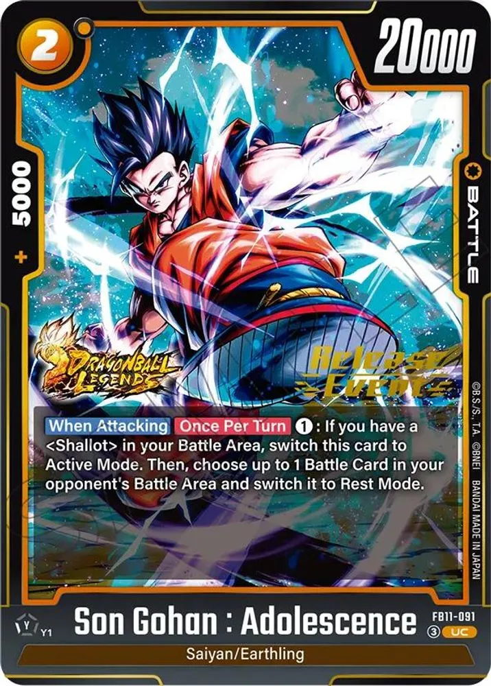 Son Gohan : Adolescence (Brightness of Hope Release Event)