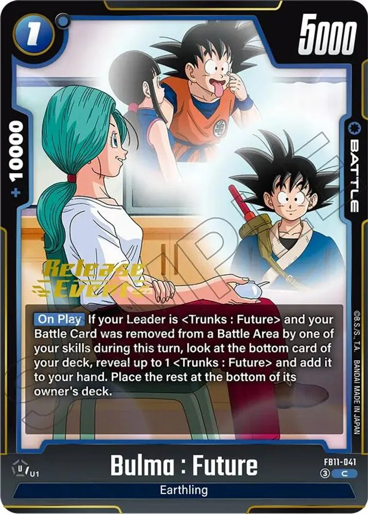 Bulma : Future (Brightness of Hope Release Event)