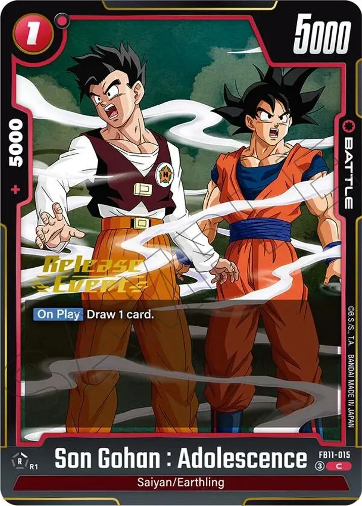 Son Gohan : Adolescence (Brightness of Hope Release Event)