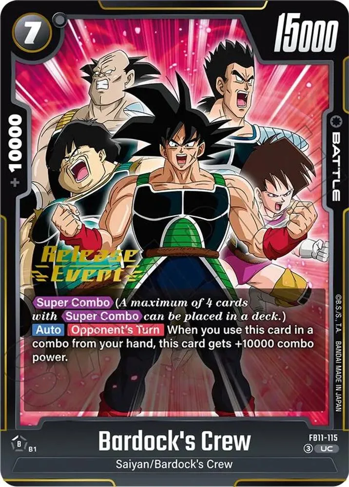 Bardock's Crew (Brightness of Hope Release Event)