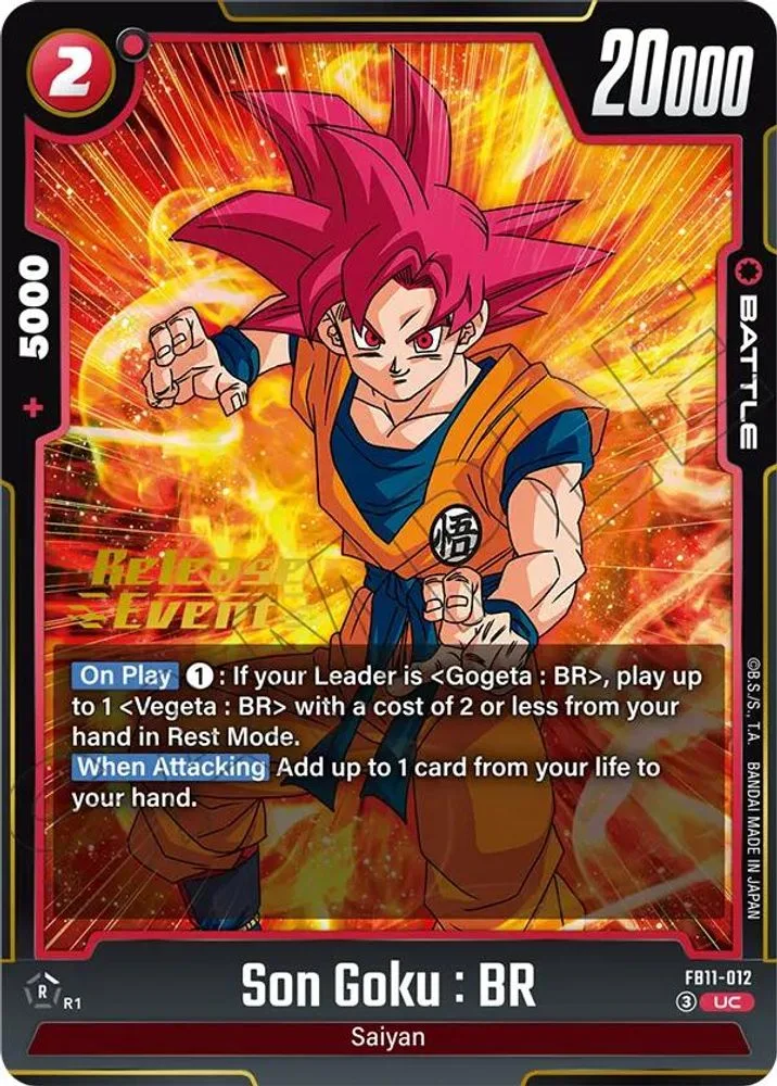 Son Goku : BR (Brightness of Hope Release Event)