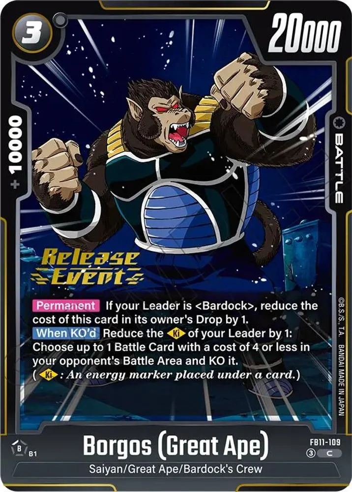 Borgos (Great Ape) (Brightness of Hope Release Event)