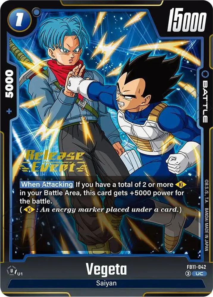 Vegeta (Brightness of Hope Release Event)
