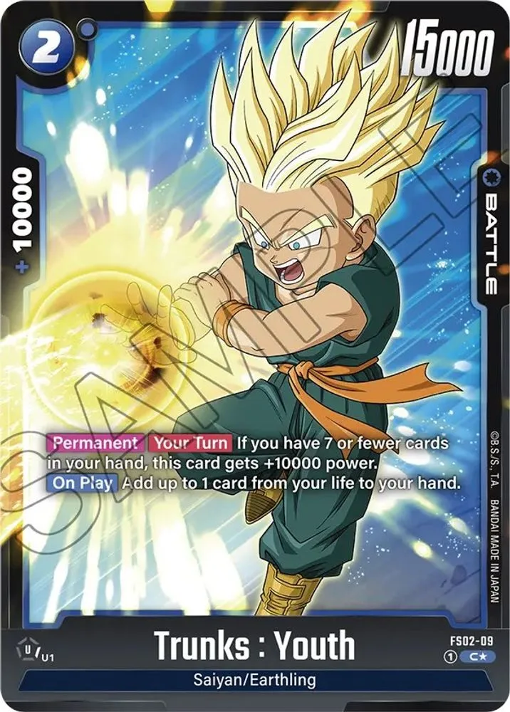 Trunks : Youth (Bonus Pack Alternate Art)