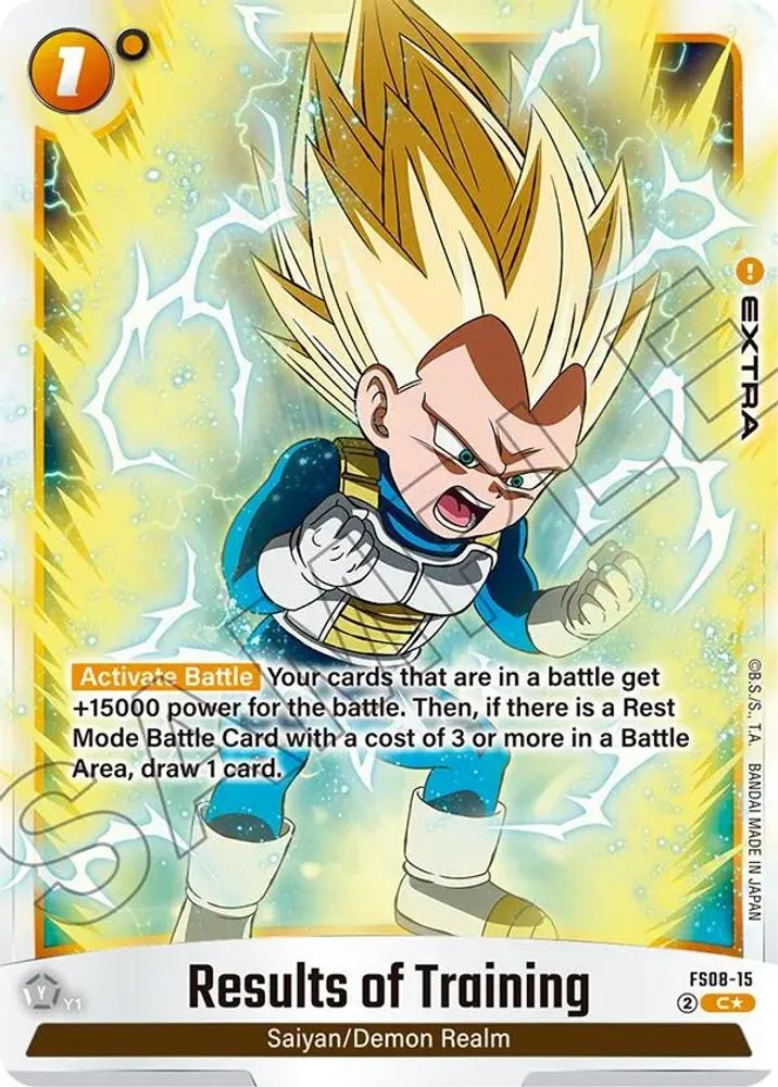 Results of Training (Bonus Pack Alternate Art)