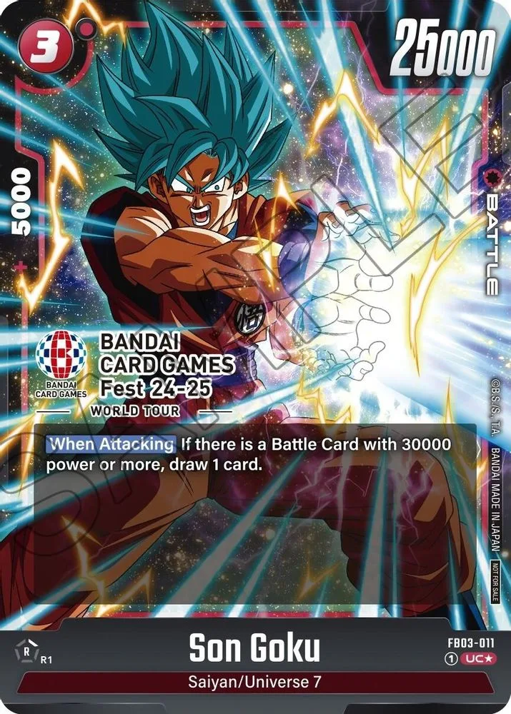 Son Goku (BANDAI Card Games Fest 24-25 World Tour)
