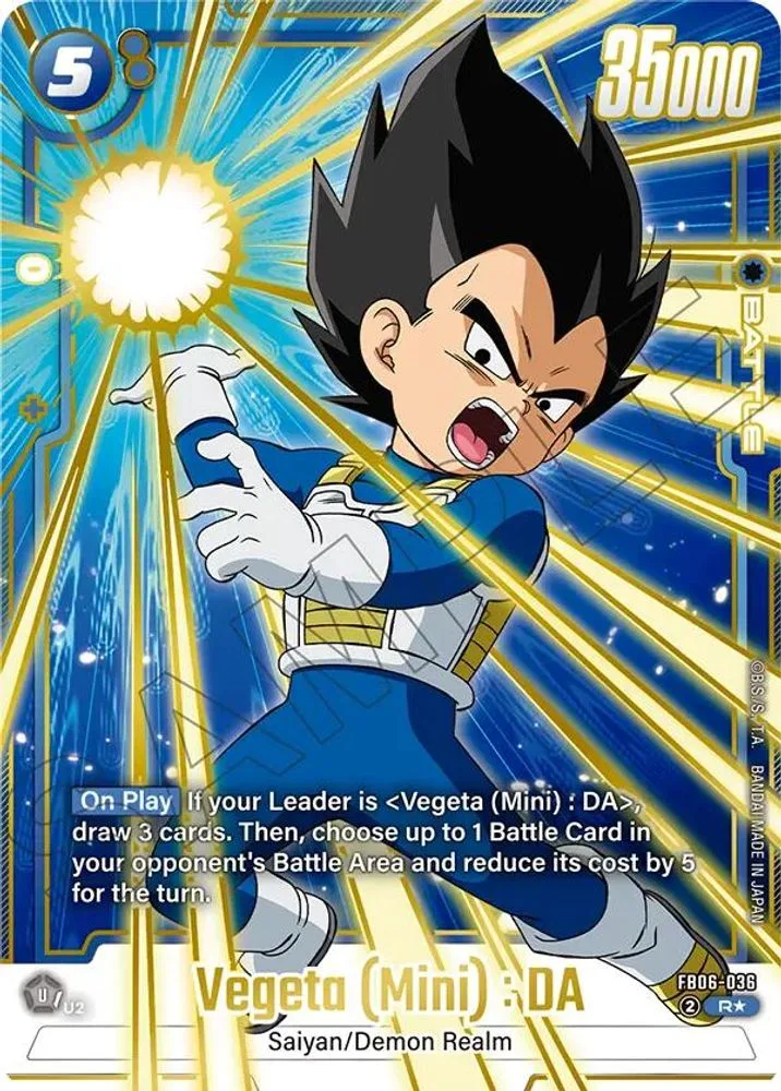 Vegeta (Mini) : DA (Gold)