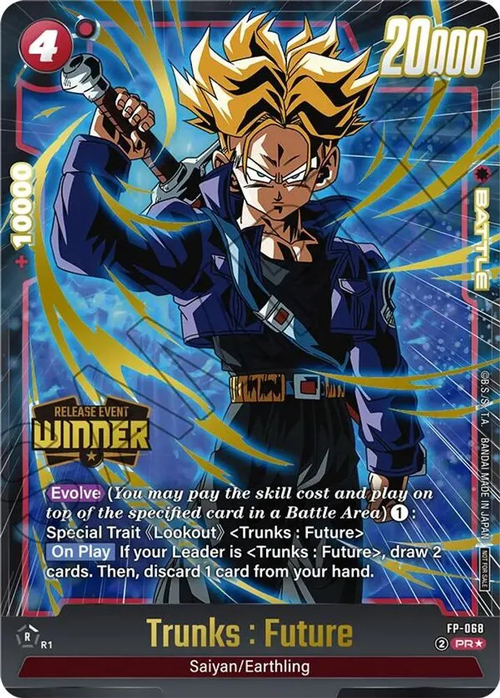 Trunks : Future (Release Event Winner)