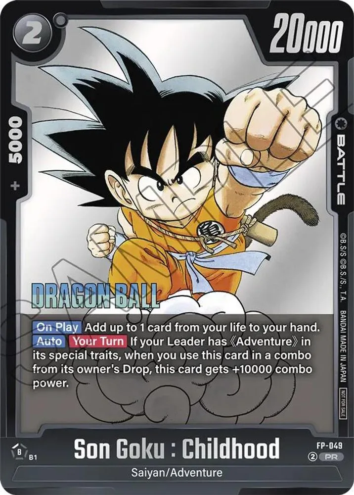 Son Goku : Childhood