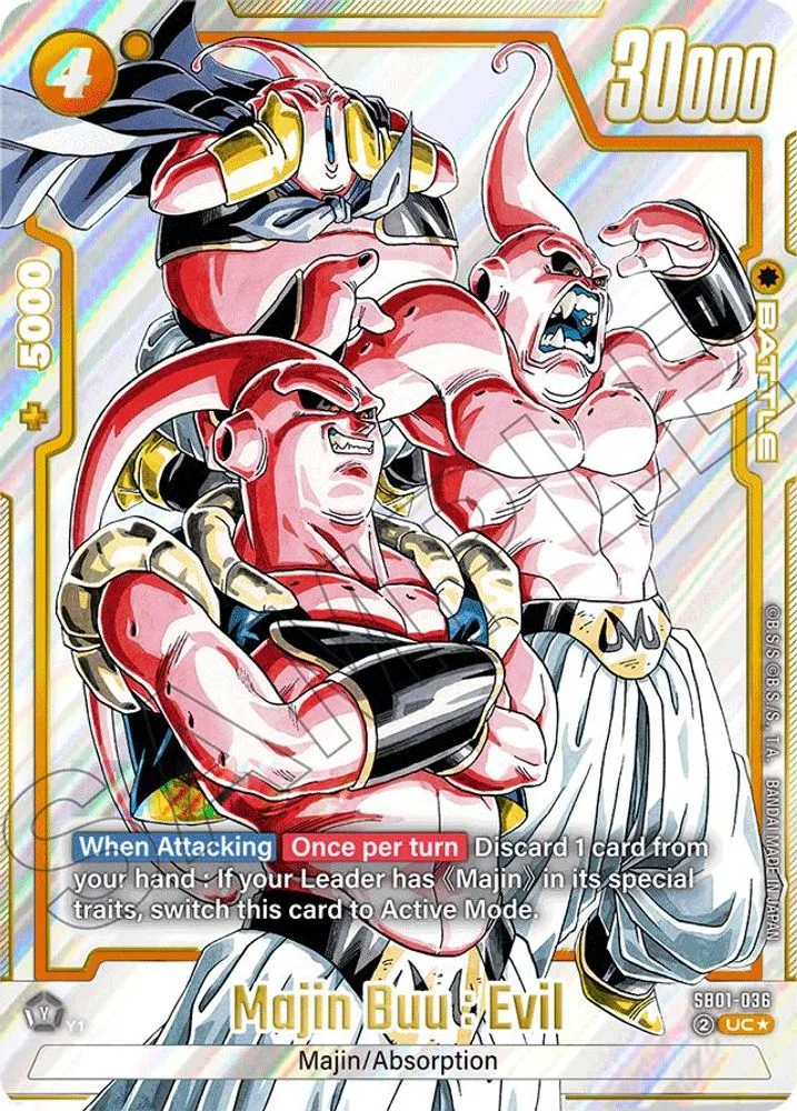 Majin Buu : Evil (Alternate Art)