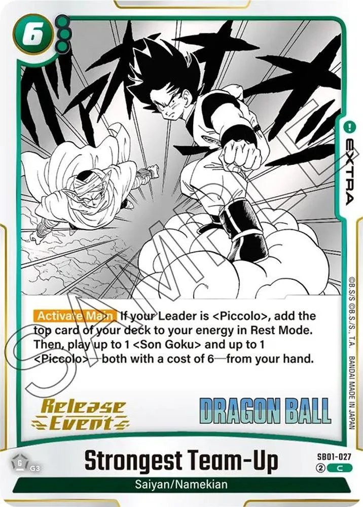 Strongest Team-Up (Manga Booster 01 Release Event)