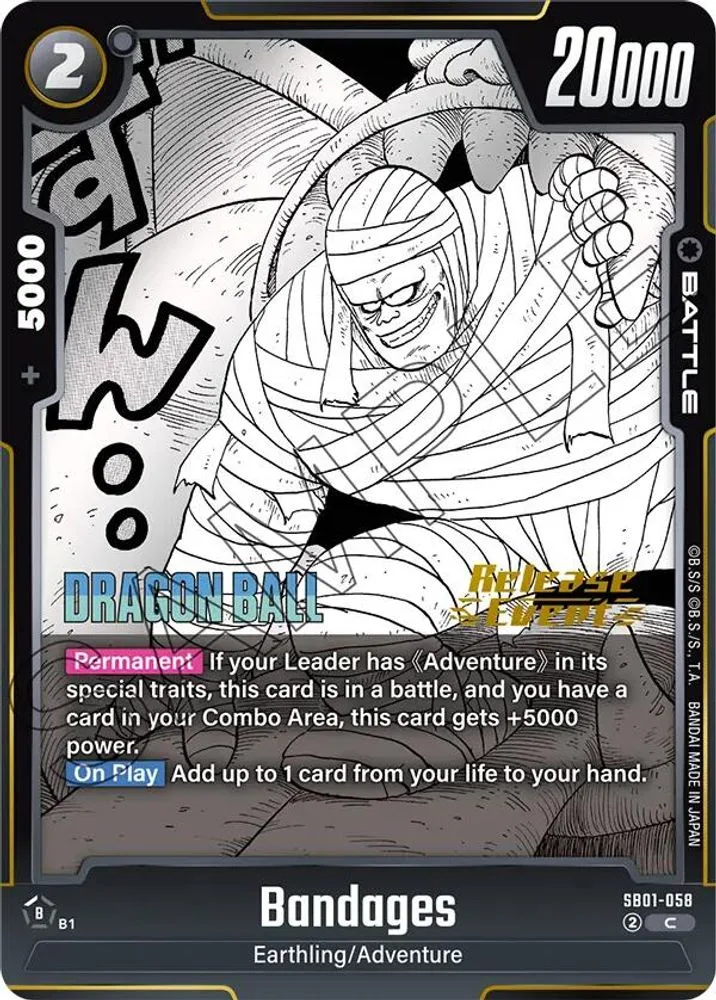 Bandages (Manga Booster 01 Release Event)