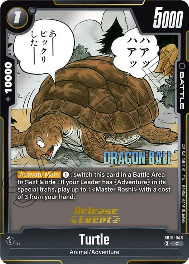 Turtle (Manga Booster 01 Release Event)
