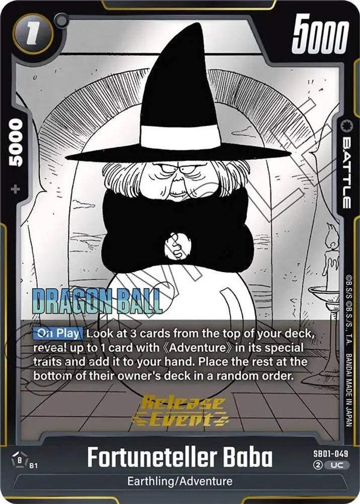 Fortuneteller Baba (Manga Booster 01 Release Event)
